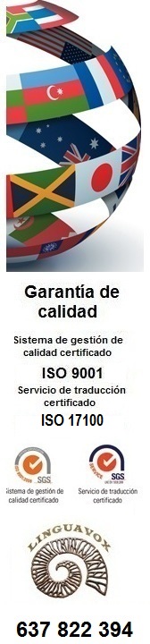 Servicio de traducción de francés en Benizalón. Agencia de traducción LinguaVox, S.L.